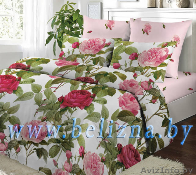 Постельное белье из поплина. 1,5 спальный комплект. - Изображение #4, Объявление #745701