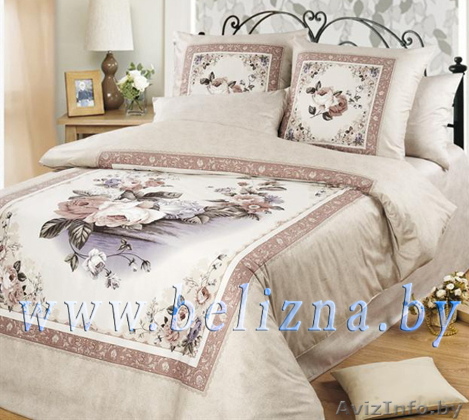 Постельное белье из сатина. 1,5 спальный комплект. - Изображение #4, Объявление #745702