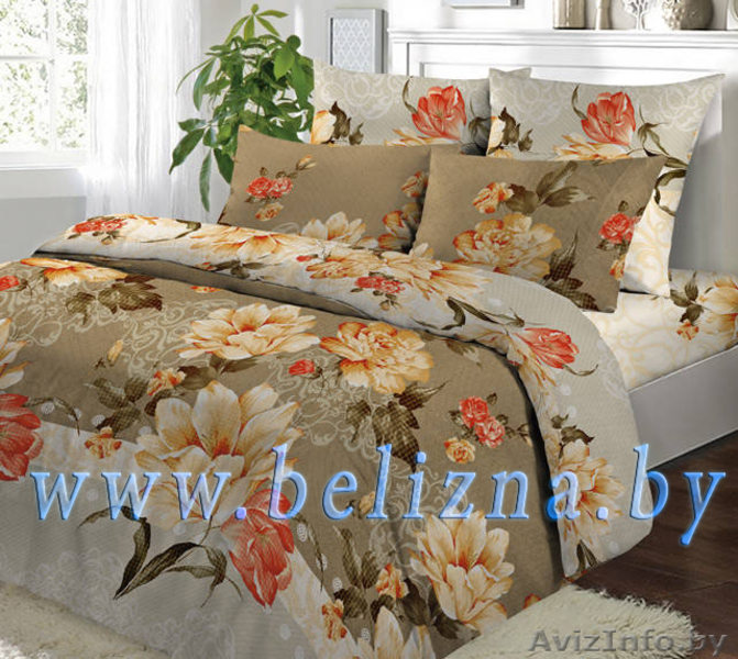 Постельное белье из поплина. 1,5 спальный комплект. - Изображение #3, Объявление #745701