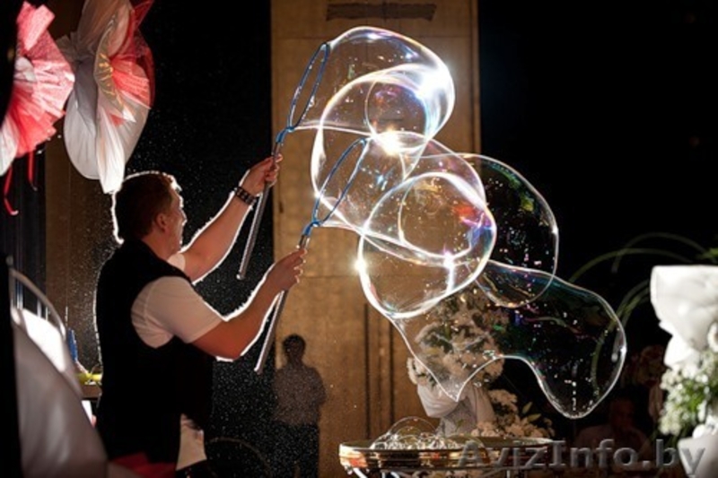 Шоу мыльных пузырей на свадьбу, корпоратив, юбилей - Изображение #3, Объявление #759642