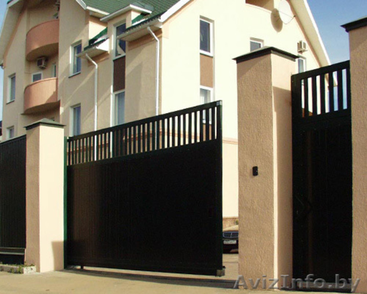 Ворота откатные,  распашные, секционные, заборы, лестницы, ограды - Изображение #4, Объявление #618953