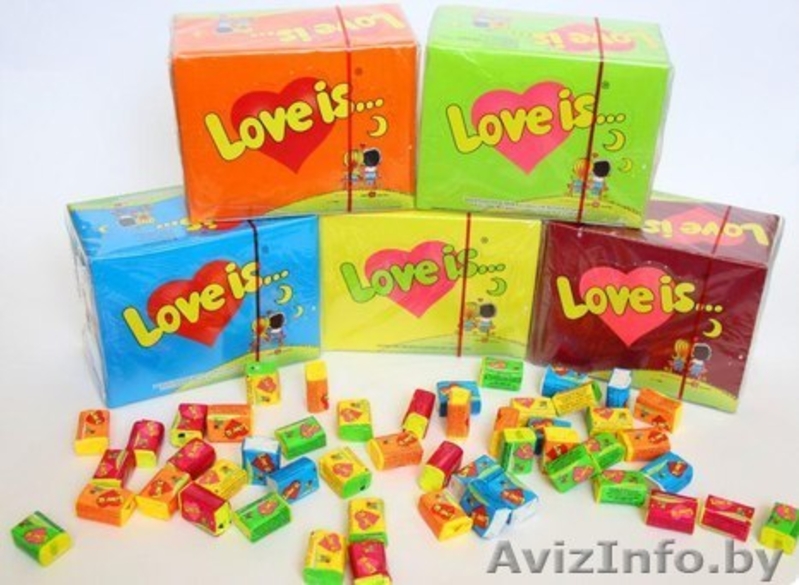 Жвачки LOVE IS в минске - Изображение #3, Объявление #765153