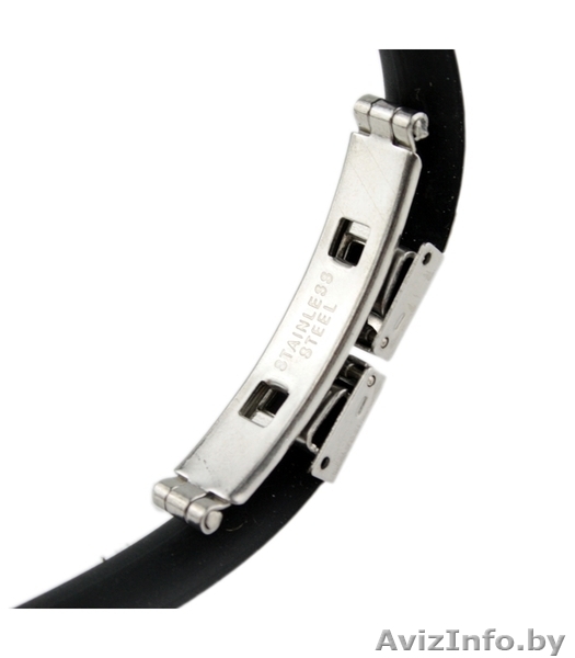 Энергетический Браслет IRenew Balance Wristband Silicone (Чёрный) - Изображение #4, Объявление #786143