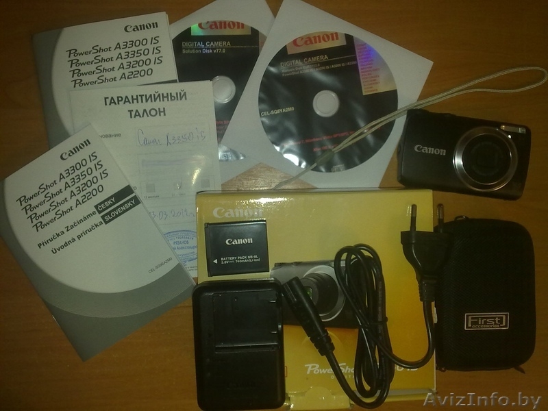 Продам цифровой фотоаппарат canon powershot a3350 is(идеальноее состояние).ЧЕХОЛ - Изображение #5, Объявление #796937