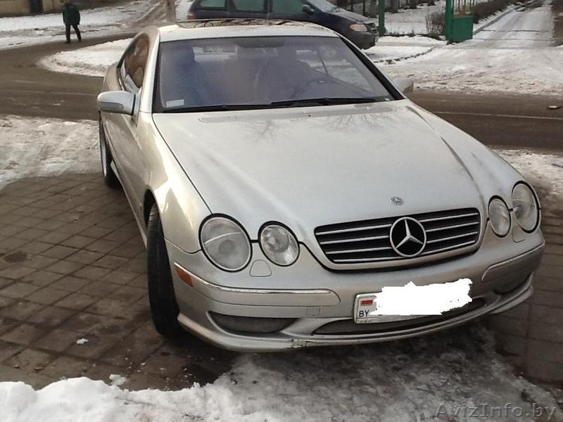 Мерседес CL500, 2003 год, обьём 5.0 литров, купе, кожа серая, комп, сд ченджер  - Изображение #1, Объявление #791463