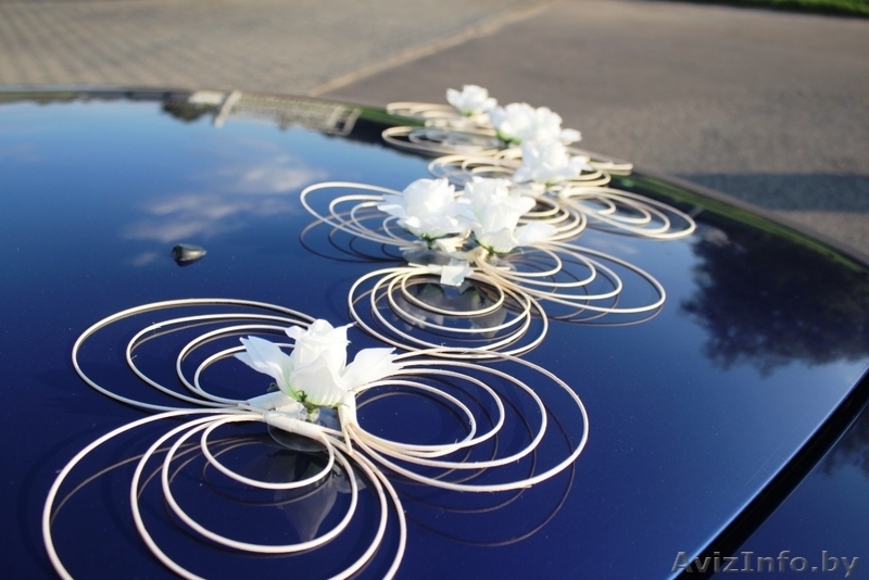 Свадебные украшения из ротанга на автомобили в Минске. - Изображение #4, Объявление #797966