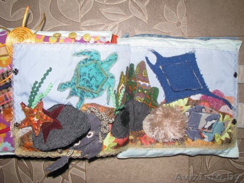 Развивающая книжка ручной работы  - Изображение #3, Объявление #787342