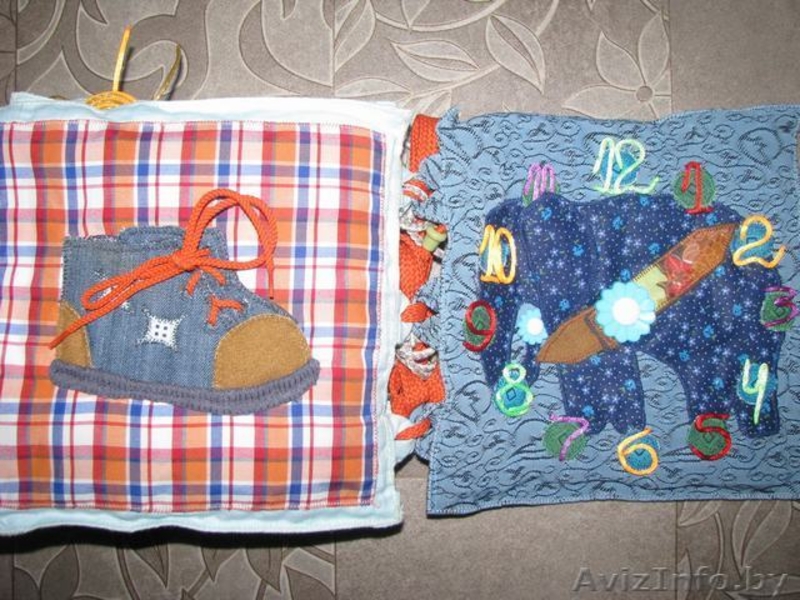 Развивающая книжка ручной работы  - Изображение #6, Объявление #787342