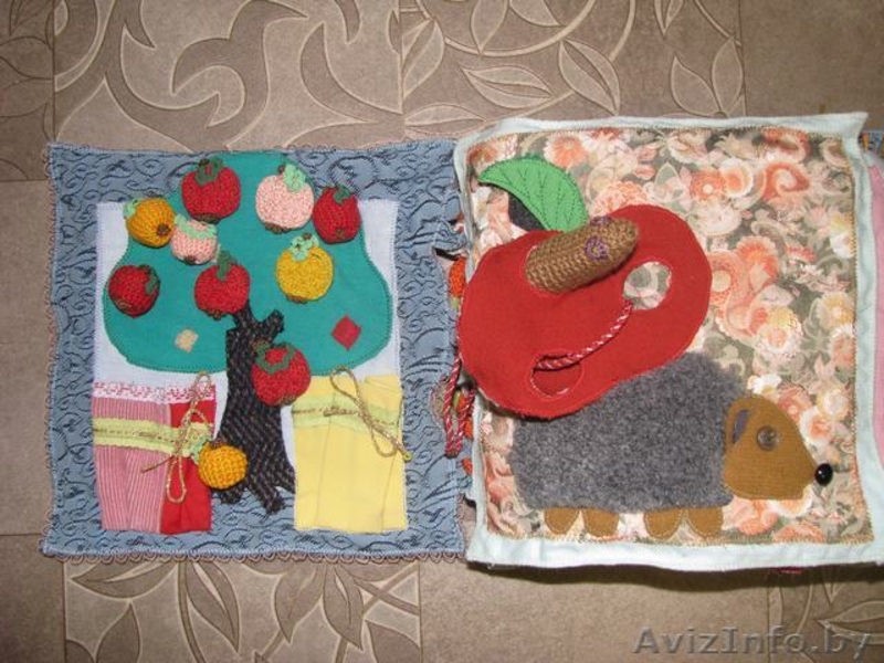 Развивающая книжка ручной работы  - Изображение #5, Объявление #787342