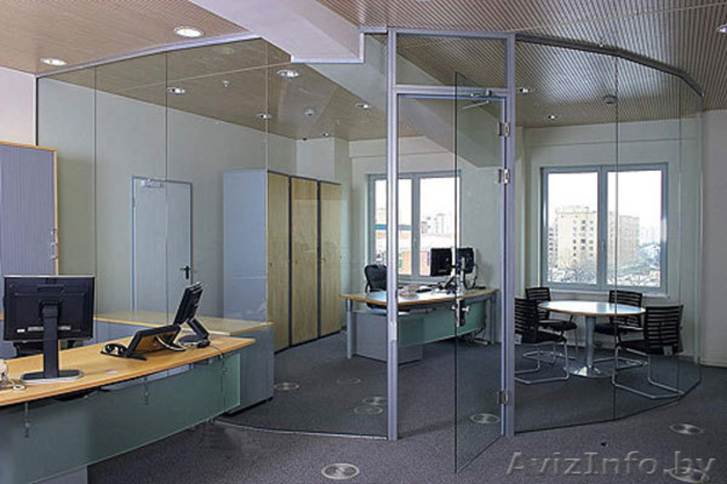 Цельностеклянные перегородки из закаленного стекла - Изображение #6, Объявление #814836