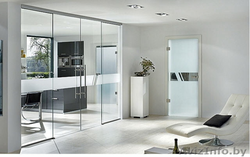 Цельностеклянные перегородки из закаленного стекла - Изображение #2, Объявление #814836