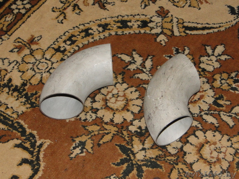 ОТВОДЫ ИЗ НЖ. СТАЛИ 90 град. d32, d57, d76, d100. - Изображение #2, Объявление #808402