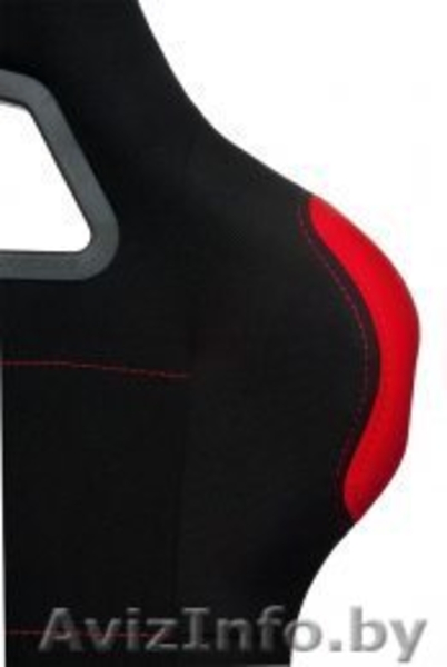 Кресло офисное DXRACER F02NR (Цвет: черный с красными вставками) - Изображение #6, Объявление #806493