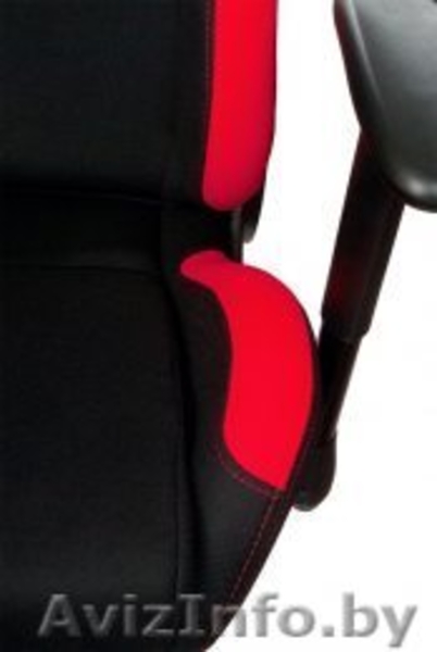 Кресло офисное DXRACER F02NR (Цвет: черный с красными вставками) - Изображение #7, Объявление #806493