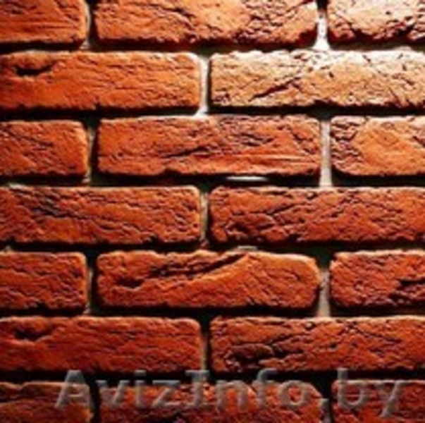 Искусственный камень, интерьерный "Кирпич старый" - Изображение #1, Объявление #830974