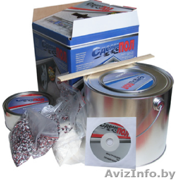 Наливной пол!!!!!! Комплект ,,Сделай ПОЛ “ 8,5 у.е. 1м2 - Изображение #2, Объявление #849309