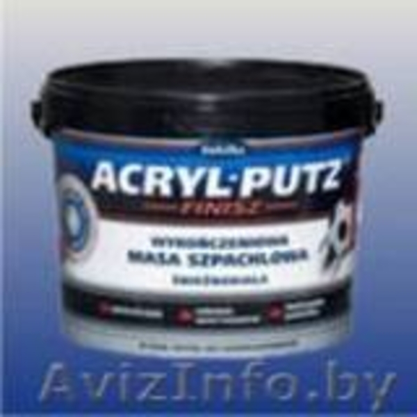 Шпатлевка Акрил путц Польша, Беларусь недорого, доставка, грузчики. - Изображение #3, Объявление #839489