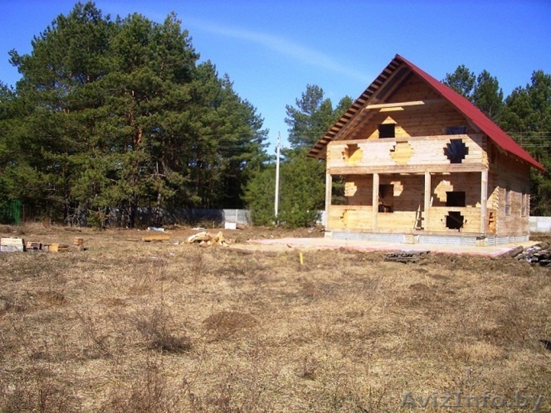 Продается двухэтажный сруб(брус) под крышей, р-р 10*9 под чистовую отделку. Пухо - Изображение #3, Объявление #843089