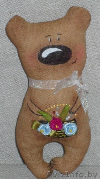 Мишка с корзинкой цветов - Изображение #4, Объявление #850448