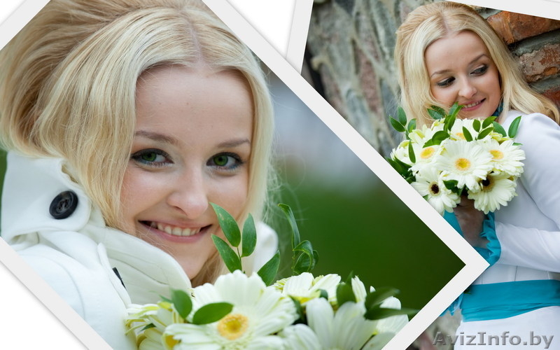 Свадебные (вечерние) макияж и прическа - Изображение #1, Объявление #853842