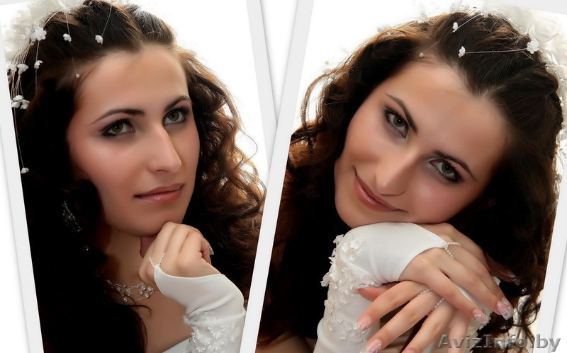 Свадебные (вечерние) макияж и прическа - Изображение #3, Объявление #853842