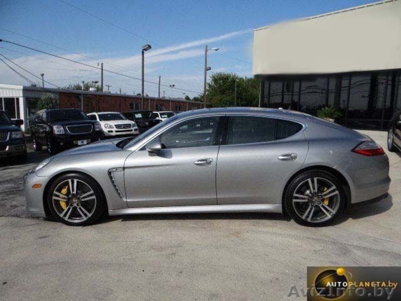 Porsche Panamera Turbo, 2010, серебристый - Изображение #2, Объявление #870452