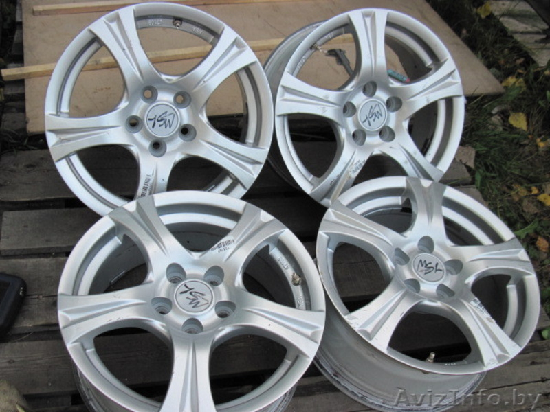 Диски литые R16 к Ауди А4 А6, VW Пассат В5 В6 Гольф, Туран и др.  - Изображение #1, Объявление #852583