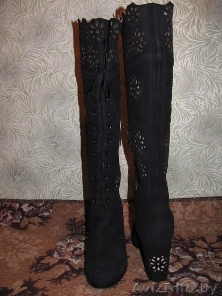 ПРОДАМ НОВЫЕ НАТУРАЛЬНЫЕ ОСЕНЬ-ВЕСНА САПОГИ! - Изображение #3, Объявление #861209