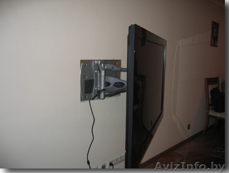 Навеска телевизоров, разводка кабеля, подключение аппаратуры. - Изображение #4, Объявление #852254