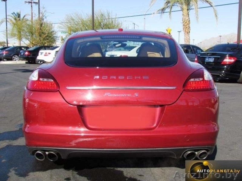 Porsche Panamera S, красный рубин, 2010, под заказ - Изображение #2, Объявление #883701