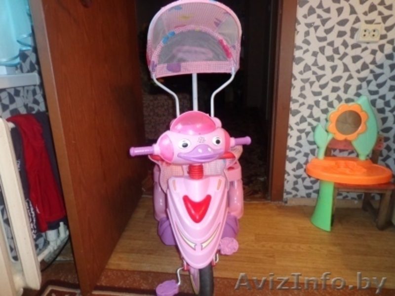 Деткий велосипед с ручкой "Утёнок" - Изображение #2, Объявление #889527