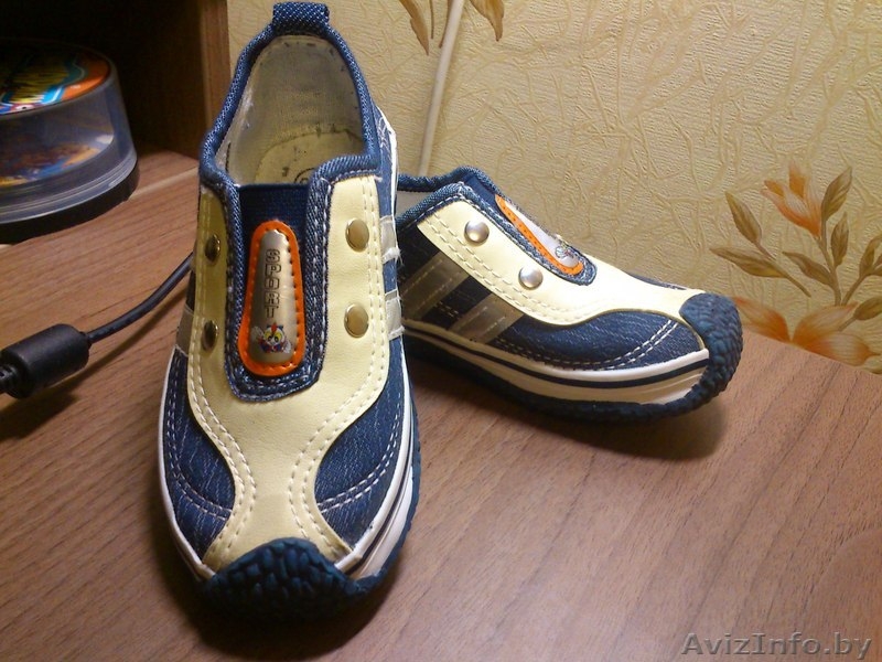 Новые кеды макасины на мальчика 26 р. - Изображение #4, Объявление #889138