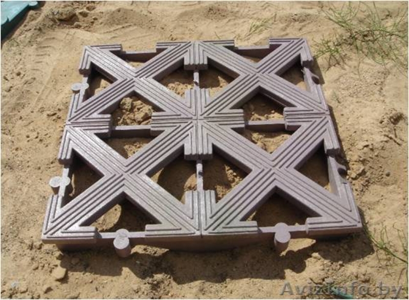 Газонная плитка из полипропилена."ТРАВНИК"( газонная "решетка") - Изображение #1, Объявление #878419