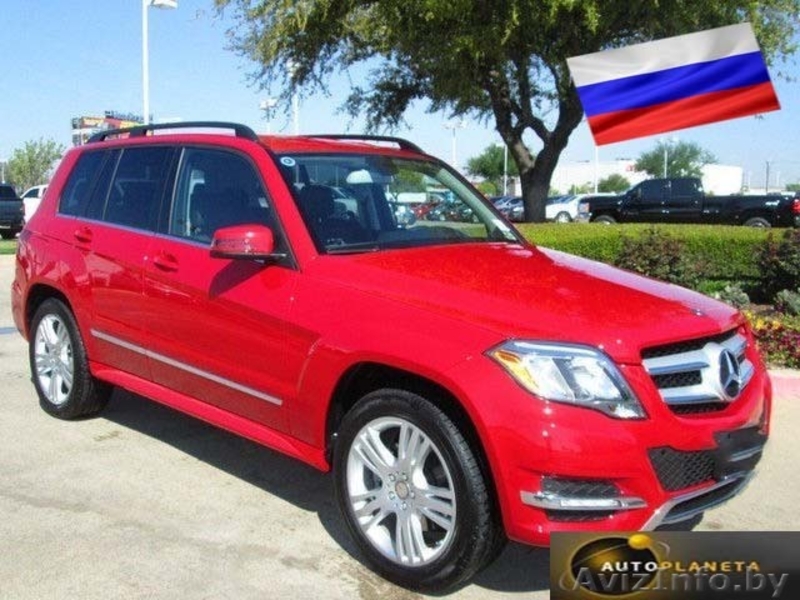 Mercedes-Benz GLK350, красный, на заказ - Изображение #1, Объявление #902353