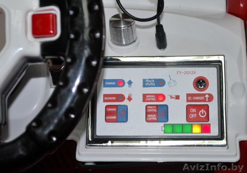 Детский электромобиль JEEP AUTO полицейский внедорожник. Модель 2013 года (сенсо - Изображение #4, Объявление #899830