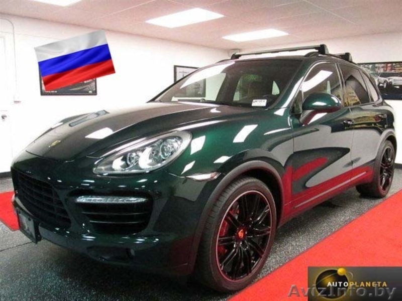 Porsche Cayenne Turbo, зеленый мет., на заказ - Изображение #1, Объявление #912447
