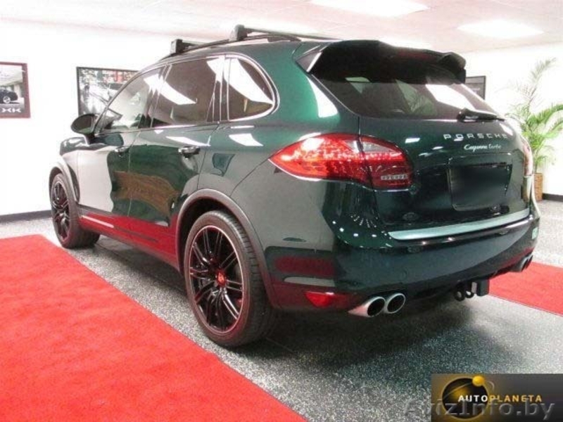 Porsche Cayenne Turbo, зеленый мет., на заказ - Изображение #3, Объявление #912447