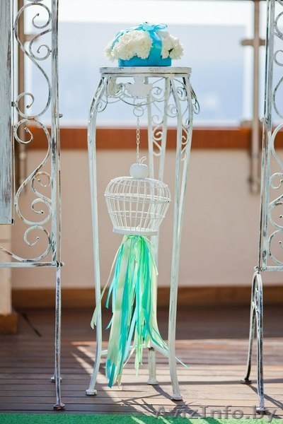 Оформление свадебного зала в голубом цвете - Изображение #6, Объявление #915384