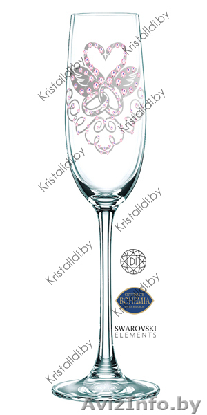 Свадебные бокалы SWAROVSKI по супер цене от производителя - ЖМИ! - Изображение #1, Объявление #916122
