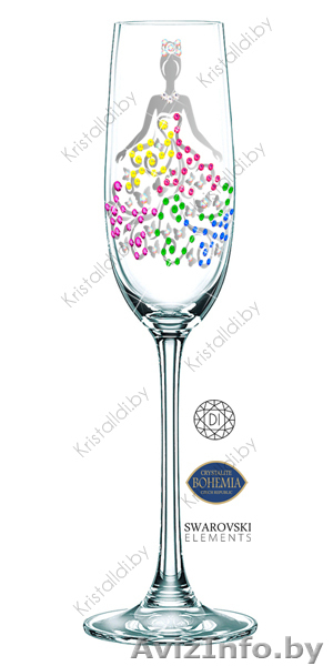 Свадебные бокалы SWAROVSKI по супер цене от производителя - ЖМИ! - Изображение #5, Объявление #916122
