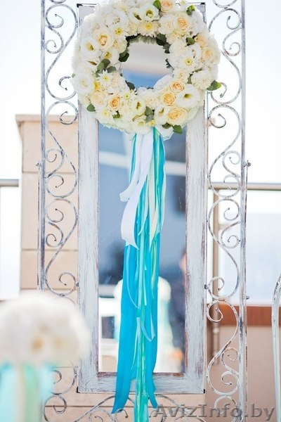 Оформление свадебного зала в голубом цвете - Изображение #5, Объявление #915384