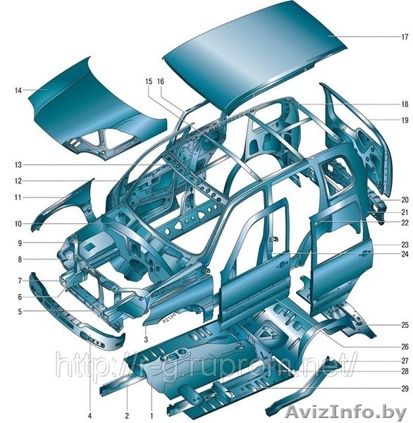 замок багажника,молдинги.аккумуляторы,испаритель.кузовные  запчасти  к  авто - Изображение #4, Объявление #925380