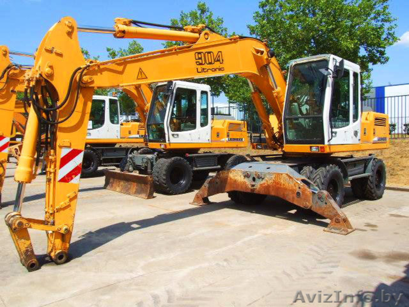 Аренда экскаватора колесного LIEBHERR А-904 - Изображение #7, Объявление #936866