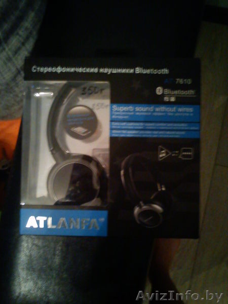Продаются беспроводные стереофонические наушники Atlanfa. - Изображение #2, Объявление #929396
