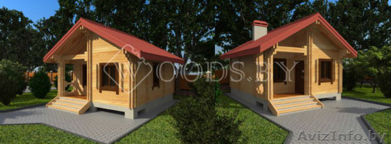 Строительство деревянных домов, коттеджей и бань из бруса - Изображение #2, Объявление #930652