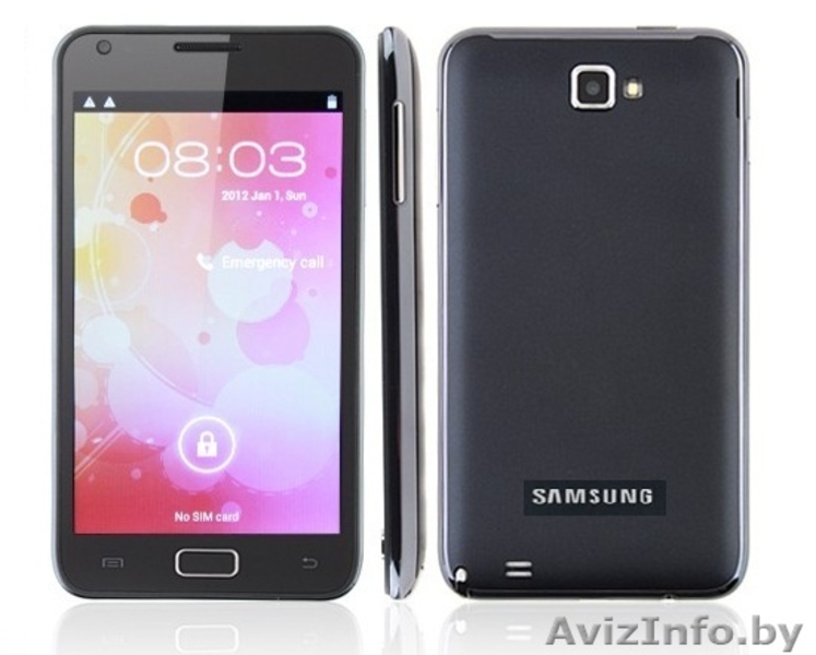 Купить Galaxy Note 2 2 SIM  1.0GHz MTK6577 (ARM v7)RAM 512 ROM 4GB, Android 4.0 - Изображение #1, Объявление #943291