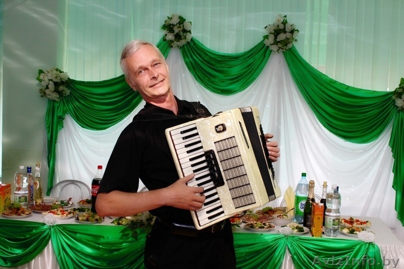 Баянист-аккордеонист Минск юбилей свадьба семейное торжество. - Изображение #1, Объявление #693942