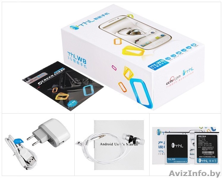 Купмть THL W8+ HD 2 SIM 16 Гб RAM Quad Core Android 4.2 MTK6589 Минск - Изображение #2, Объявление #943334