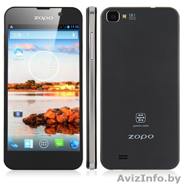 ZOPO ZP980 MTK6589 четырехъядерный 4 ядр 5" IPS 1920x1080 FullHD 2 sim 3G - Изображение #2, Объявление #943347