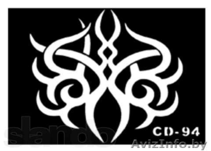 био тату, все для био тату, трафареты для тату, клей для био тату - Изображение #3, Объявление #953149